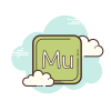 cloud style adobe muse icon