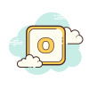 cloud style microsoft outlook icon