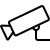 ios 17 outlined style wall mount camera icon