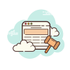 cloud style law portal icon