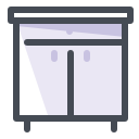 pastel color style buffet icon