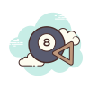 cloud style 게임 풀 icon