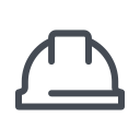pastel color style helmet icon