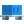 Container box train transportation facility - Rail logistic service icon