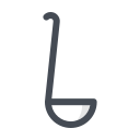 pastel color style 국자 icon