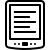 ios 17 outlined style ereader icon