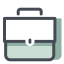pastel color style business icon