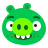 color style bad piggies icon