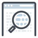 pastel color style recherche immobilière icon