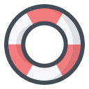 pastel color style float icon