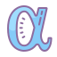 cute color style 알파 icon