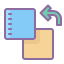 cute color style front sorting icon