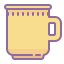 cute color style 컵 icon
