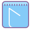 cute color style nfc c icon