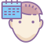 cute color style planning skill icon