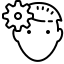 cute outline style entwicklungsfähigkeit icon