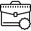 cute outline style neuer job icon