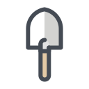 pastel color style spaten icon