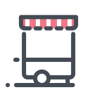 Kiosk on Wheels icon