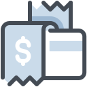 pastel color style buy with card icon