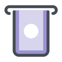 pastel color style 돈 넣기 icon