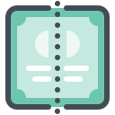 pastel color style eigenkapitalsicherheit icon