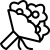 ios 17 outlined style flowers icon