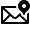 ios 17 glyph style postleitzahl icon