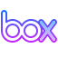 gradient style insignia de la caja icon