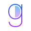 gradient style goodreads icon
