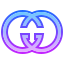 gradient style 구찌 icon