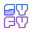 gradient style syfy icon