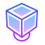 gradient style virtualbox icon