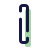 두꺼운 수직선 icon