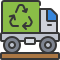 recycle truck icon