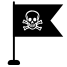 Pirate Flag icon