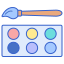 painting palette icon