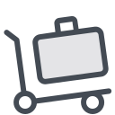 Luggage Trolley icon