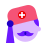 color glass style 그리스 경비대 icon