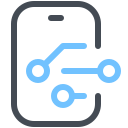 仮想通貨-スマートフォン icon