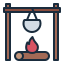 Pot on Fire icon