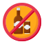 Pas d'alcool icon