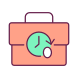 zero hours contract icon