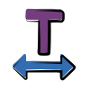 matisse style largeur du texte icon