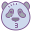 cute color style 키스 팬더 icon