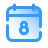 pulsar gradient style calendar 8 icon