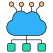 cloud network icon