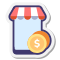 Mobile Shop-Münzen icon