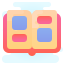 cute clipart style comics magazine icon