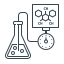 외부 화학 교육 및 전자 학습 - 현대 라인 - Kalash icon